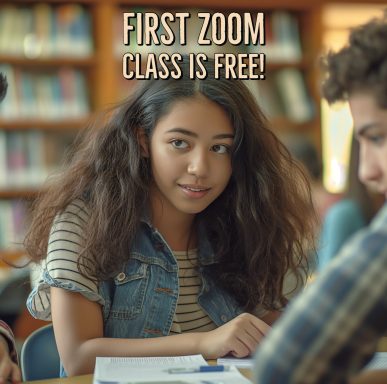 First ZOOM Class is free!